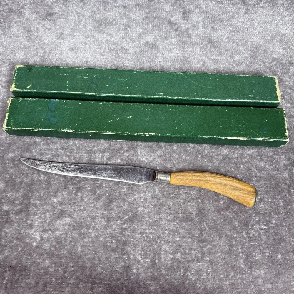Robeson Cutlery Knife Stag Horn Handle‎ with Box Shuredge Stainless Steel